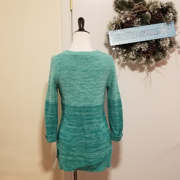 🆕️ Fall Basic Oversized Knit Sweater Green - Picture 4 of 8